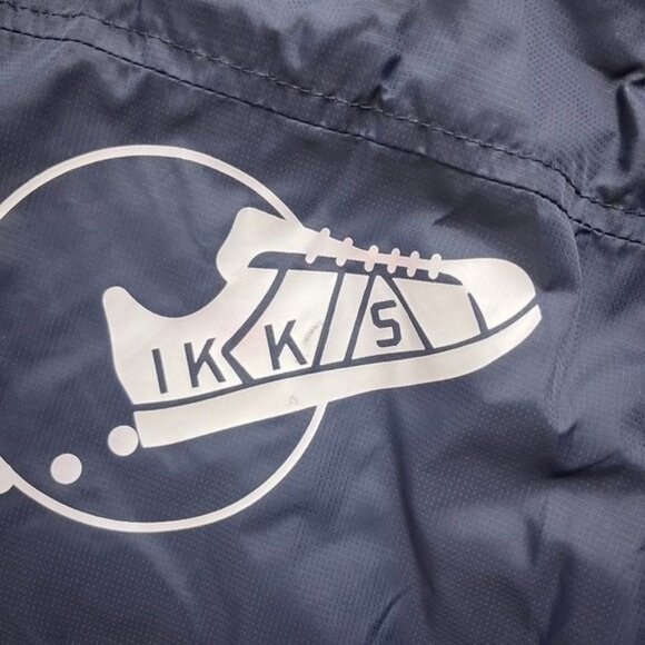 IKKS New Reversible Baby Jacket Size 6 Months Navy Blue - Picture 6 of 9